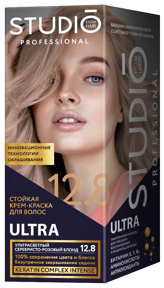 Стойкая краска для седых волос